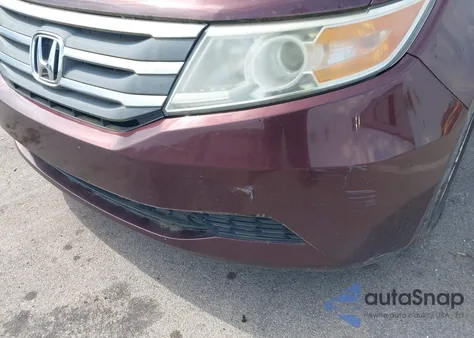 2013 Honda Odyssey Ex-L из США, поврежденный, VIN 5FNRL5H68DB011873